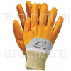 Перчатки х/б с частичным нитриловым покрытием , р-р XL, желтый  (мин.риски)