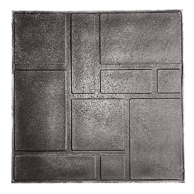 Плитка тротуарная полимерно-резиновая Композит 320х320х35-8019