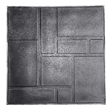 Плитка тротуарная полимерно-резиновая Композит 320х320х35-9005