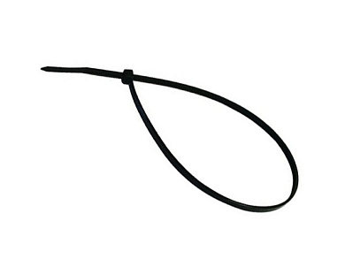 Стяжка пластиковая STARFIX 2.5х120 мм черный ф.100 шт