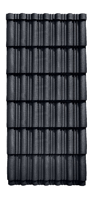 Лист Композитпласт кровельный полимерный 2200х1050х3 мм графитово-серый (RAL 7024)