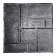 Плитка тротуарная полимерно-резиновая Композит 320х320х35-9005