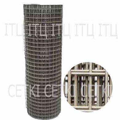 Сетка сварная МетаБуд 50-4-1500 мм н/у, рулон 15м (22,5м²) ЛС