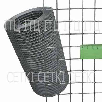 Сетка сварная МетаБуд 25-1,8-1500 мм из оцинк.проволоки, рул 30м (45м²) 