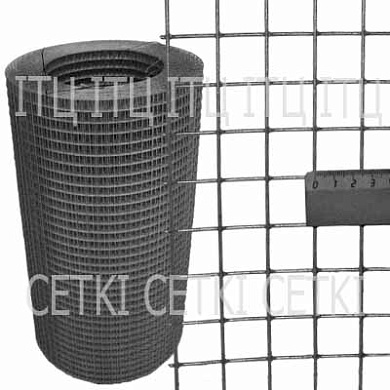 Сетка сварная МетаБуд 25-2,0-1000 мм из оцинк.проволоки, рулон 25м (25м²) ЛС  